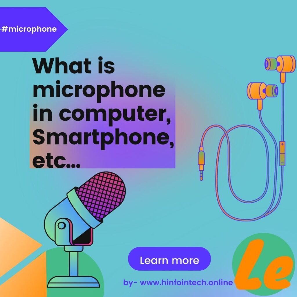 microphone माइक्रोफोन